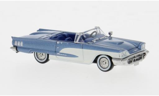 Ford Thunderbird 1/87 Brekina Cabriolet metallise blau/weiss 1960 1:87 diecast model cars