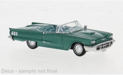 Ford Thunderbird 1/87 Brekina Cabriolet metallise grün 1960 1:87 diecast model cars