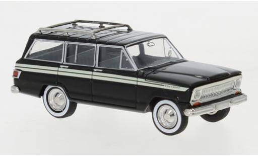 Diecast model cars Jeep Wagoneer 1/87 Brekina B Cherokee black 1968 Jeep Wagoneer 1/87 Brekina B Cherokee black 1968 diecast model cars
