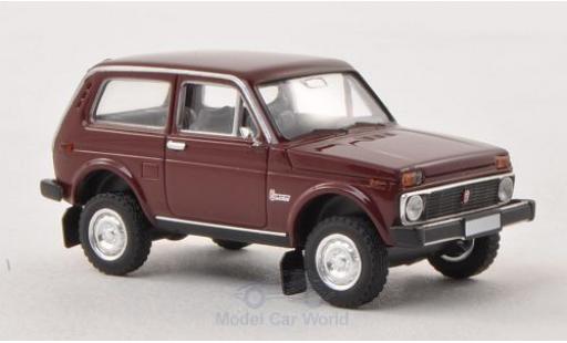 Lada Niva 1/87 Brekina red diecast model cars