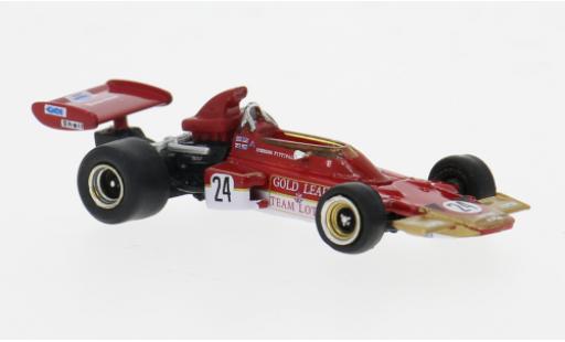 Lotus 72 1/87 Brekina D No.24 Gold Leaf Formel 1 GP USA 1970 1:87 diecast model cars