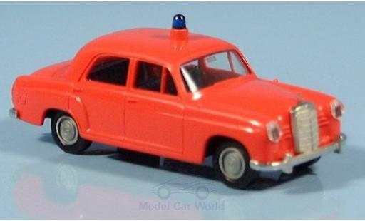 Mercedes 180 1/87 Brekina Ponton Feuerwehr ohne Vitrine diecast model cars