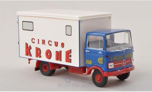 Mercedes LP 608 1/87 Brekina blue/white Circus Krone diecast model cars