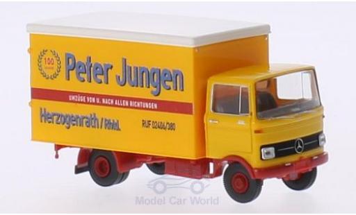 Mercedes LP 608 1/87 Brekina Koffer Peter Jungen Herzogenrath diecast model cars