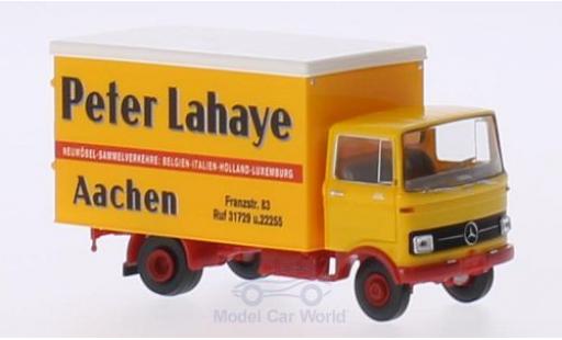 Mercedes LP 608 1/87 Brekina Koffer Peter Lahaye Aachen diecast model cars
