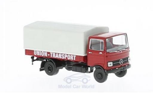 Mercedes LP 608 1/87 Brekina Union Transport Pritsche-Plane diecast model cars