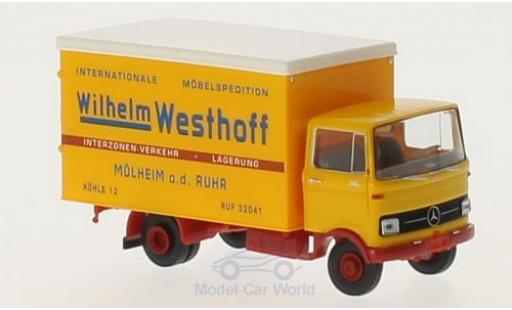 Mercedes LP 608 1/87 Brekina Wilhelm Westhoff Koffer diecast model cars