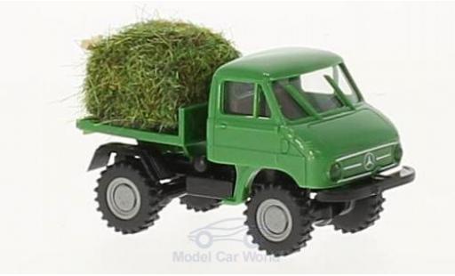 Diecast model cars Mercedes Unimog 1/87 Brekina 411 mit Heuladung Mercedes Unimog 1/87 Brekina 411 mit Heuladung diecast model cars