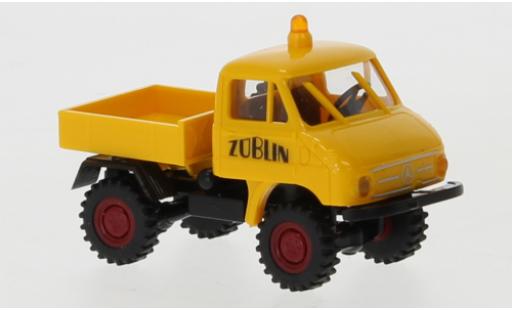 Diecast model cars Mercedes Unimog 1/87 Brekina 411 Pritsche Züblin 1960 Mercedes Unimog 1/87 Brekina 411 Pritsche Züblin 1960 diecast model cars