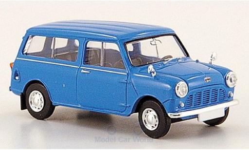 Mini Countryman 1/87 Brekina blue diecast model cars