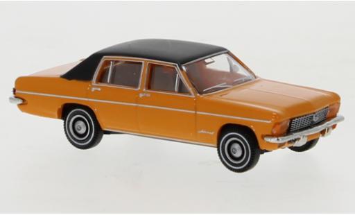 Diecast model cars Opel Admiral 1/87 Brekina orange/black 1969 Opel Admiral 1/87 Brekina orange/black 1969 diecast model cars