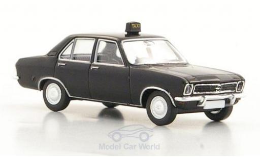 Opel Ascona 1/87 Brekina A Taxi 4-Türer black diecast model cars