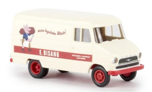 Diecast model cars Opel Blitz 1/87 Brekina Kasten A E. Bisang 1959 Opel Blitz 1/87 Brekina Kasten A E. Bisang 1959 diecast model cars