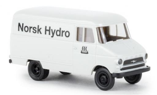 Diecast model cars Opel Blitz 1/87 Brekina Kasten A Norsk Hydro 1959 Opel Blitz 1/87 Brekina Kasten A Norsk Hydro 1959 diecast model cars