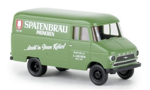 Diecast model cars Opel Blitz 1/87 Brekina Kasten A Spatenbräu 1959 Opel Blitz 1/87 Brekina Kasten A Spatenbräu 1959 diecast model cars