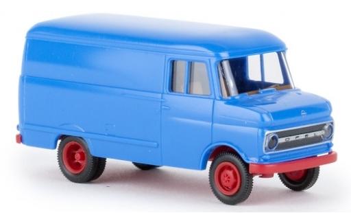 Diecast model cars Opel Blitz 1/87 Brekina Kasten B blue 1966 Opel Blitz 1/87 Brekina Kasten B blue 1966 diecast model cars