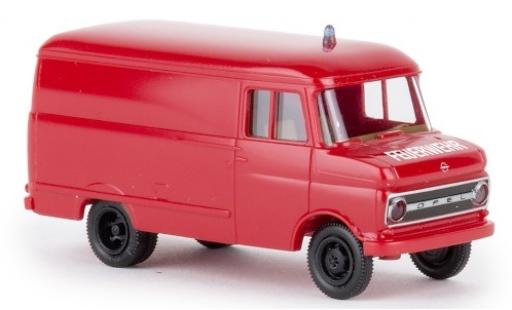 Diecast model cars Opel Blitz 1/87 Brekina Kasten B Feuerwehr 1966 Opel Blitz 1/87 Brekina Kasten B Feuerwehr 1966 diecast model cars