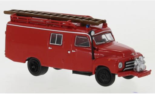 Opel Blitz 1/87 Brekina LF 8 red 1952 diecast model cars