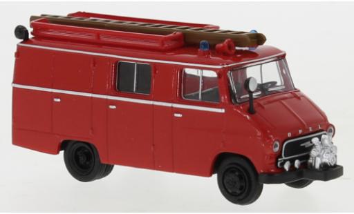 Opel Blitz 1/87 Brekina LF 8 red/black 1959 diecast model cars