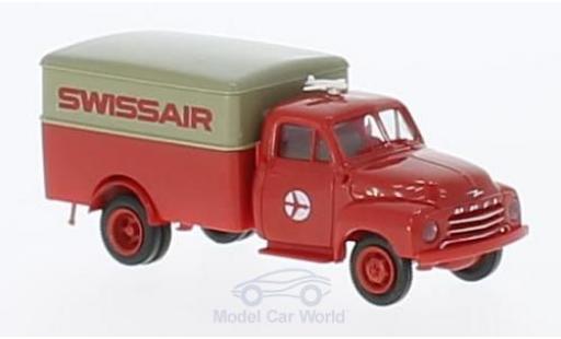 Diecast model cars Opel Blitz 1/87 Brekina Swissair Koffer Opel Blitz 1/87 Brekina Swissair Koffer diecast model cars
