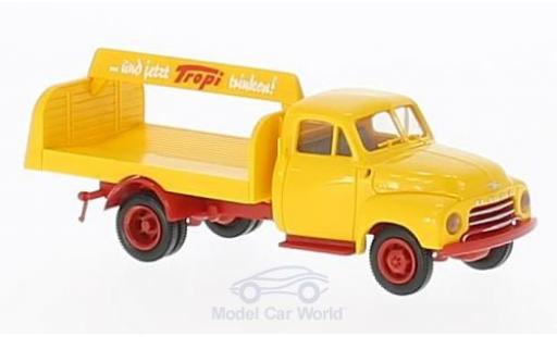 Diecast model cars Opel Blitz 1/87 Brekina Tropi Getränkeaufbau Opel Blitz 1/87 Brekina Tropi Getränkeaufbau diecast model cars
