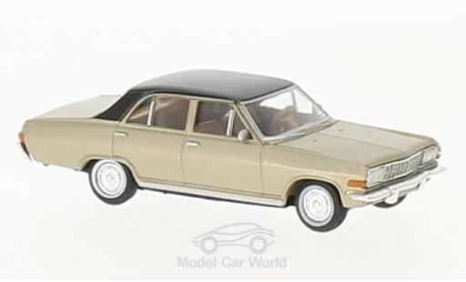Diecast model cars Opel Diplomat 1/87 Brekina A V8 metallic beige/black Opel Diplomat 1/87 Brekina A V8 metallic beige/black diecast model cars