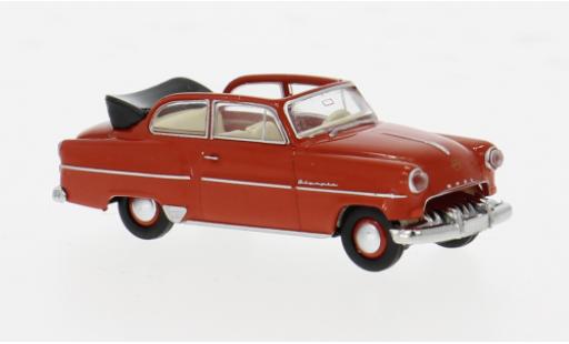 Diecast model cars Opel Olympia 1/87 Brekina Cabrio rot 1954 1:87 Opel Olympia 1/87 Brekina Cabrio rot 1954 1:87 diecast model cars