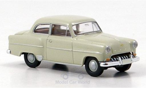 Diecast model cars Opel Olympia 1/87 Brekina Rekord beige 1953 Opel Olympia 1/87 Brekina Rekord beige 1953 diecast model cars