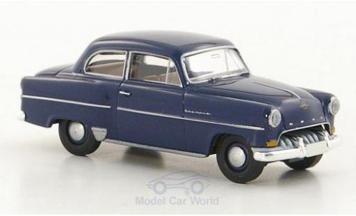 Diecast model cars Opel Olympia 1/87 Brekina Rekord blue Opel Olympia 1/87 Brekina Rekord blue diecast model cars