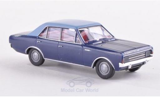 Opel Rekord 1/87 Brekina C blue/blue diecast model cars