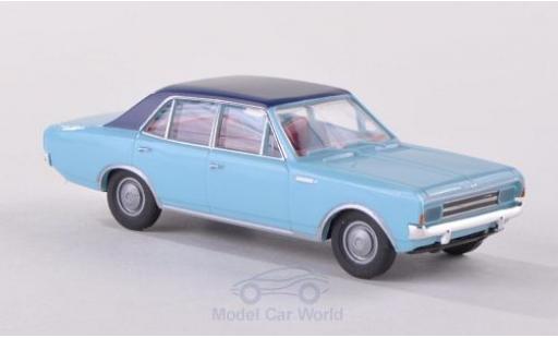 Opel Rekord 1/87 Brekina C blue/blue diecast model cars