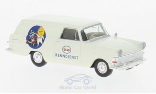 Opel Rekord 1/87 Brekina P2 Kasten Esso Renndienst diecast model cars