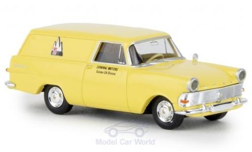 Opel Rekord 1/87 Brekina P2 Kasten GM Suisse TD diecast model cars