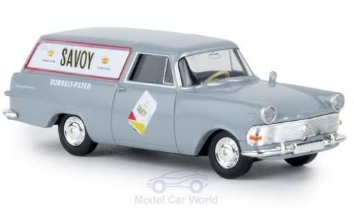 Opel Rekord 1/87 Brekina P2 Kasten Savoy TD diecast model cars