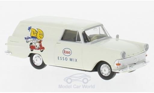 Opel Rekord 1/87 Brekina P2 Van Esso-2T-Mix diecast model cars