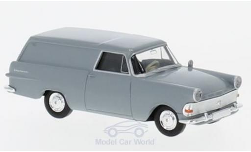 Opel Rekord 1/87 Brekina P2 Van grey diecast model cars