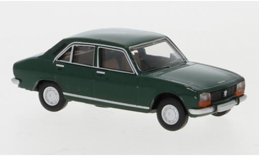Peugeot 504 1/87 Brekina green 1961 diecast model cars