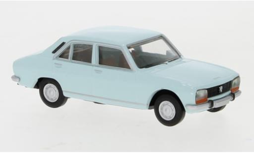 Peugeot 504 1/87 Brekina blue 1961 diecast model cars