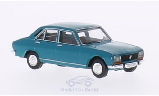 Peugeot 504 1/87 Brekina türkis diecast model cars