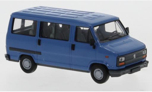 Diecast model cars Peugeot J5 1/87 Brekina Bus blue 1982 Peugeot J5 1/87 Brekina Bus blue 1982 diecast model cars