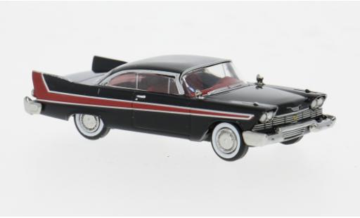 Diecast model cars Plymouth Fury 1/87 Brekina schwarz/rot 1958 1:87 Plymouth Fury 1/87 Brekina schwarz/rot 1958 1:87 diecast model cars
