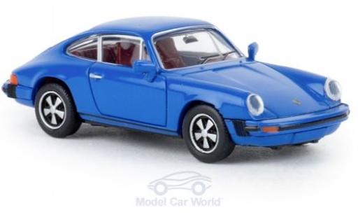 Porsche 912 1/87 Brekina G blue 1976 TD diecast model cars