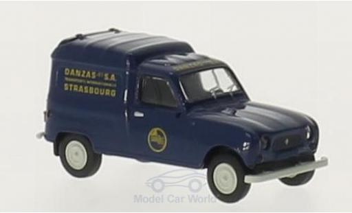 Renault 4 1/87 Brekina R Fourgonnette Danzas Strasbourg diecast model cars