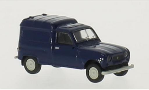 Renault 4 1/87 Brekina R Fourgonnette blue diecast model cars