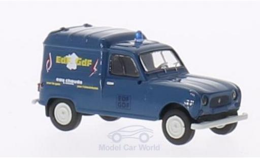 Renault 4 1/87 Brekina R Fourgonnette EDF / GDF diecast model cars