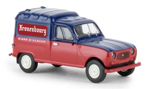 Renault 4 1/87 Brekina R Fourgonnette Kronenbourg 1961 diecast model cars