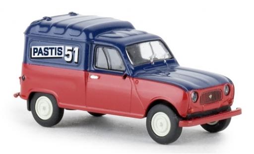 Renault 4 1/87 Brekina R Fourgonnette Partis 51 1961 diecast model cars