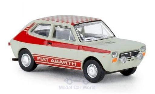 Diecast model cars Fiat 127 1/87 Brekina grey Abarth 1971 Fiat 127 1/87 Brekina grey Abarth 1971 diecast model cars