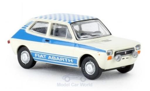 Diecast model cars Fiat 127 1/87 Brekina white Abarth 1971 Fiat 127 1/87 Brekina white Abarth 1971 diecast model cars