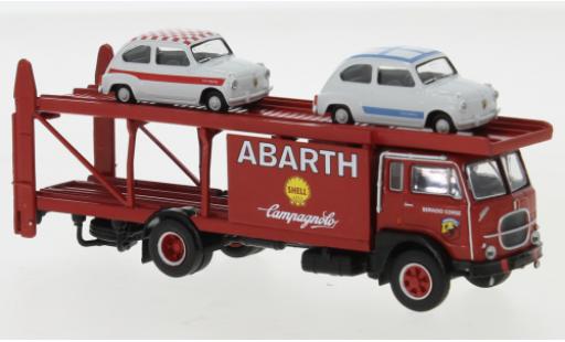Fiat 642 1/87 Brekina Renntransporter Abarth 1962 diecast model cars